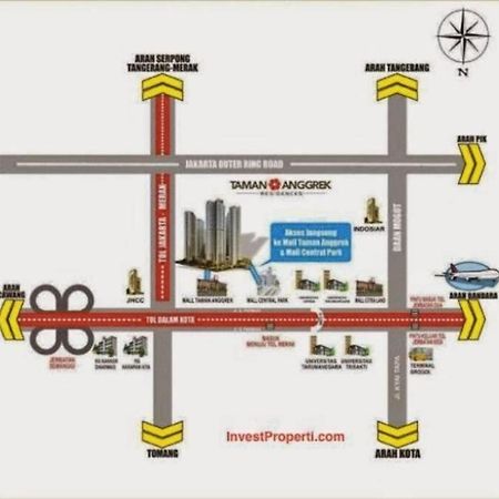 Homy 2 Bedroom Apartment Near Shopping Malls จาการ์ตา ภายนอก รูปภาพ